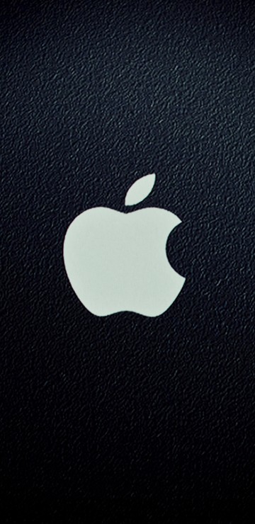 Image apple, logo, graphics, black, smartphone