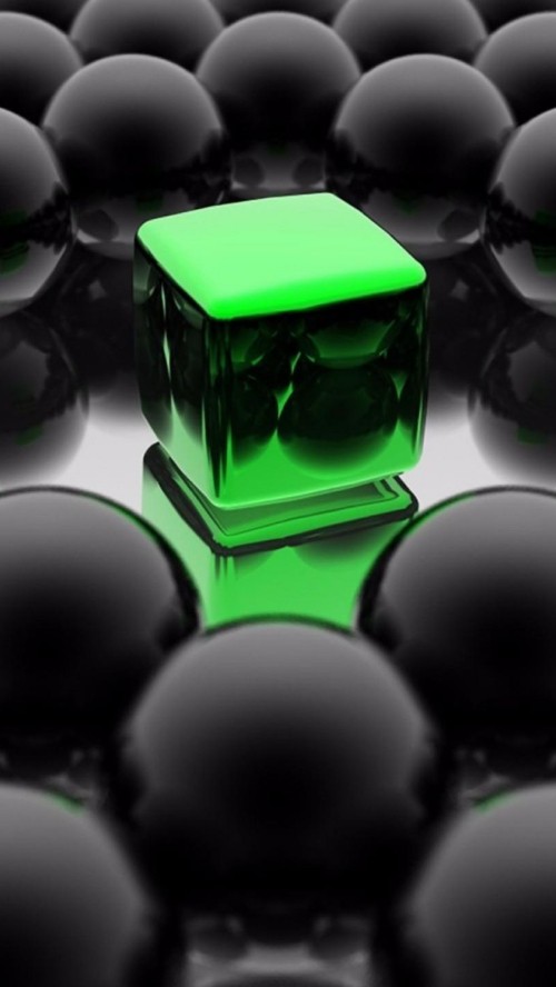 Image green and black plastic toy