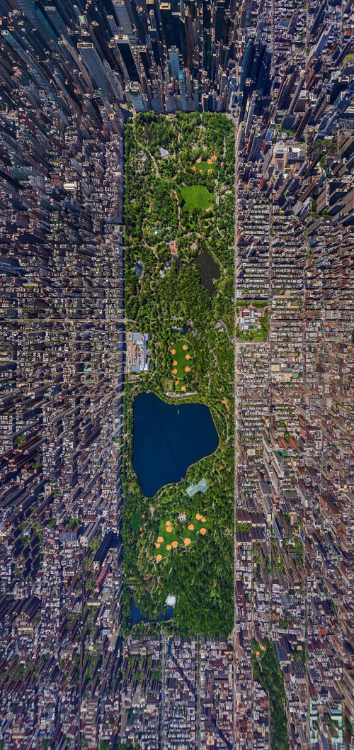 Image manhattan, central park, usa, manhattan park, central park from above