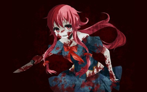 Image red haired female anime character