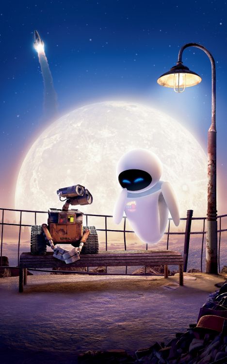 Pixar, Cine, Remolque, EVA, Cartel de la Película. Wallpaper in 2500x4000 Resolution