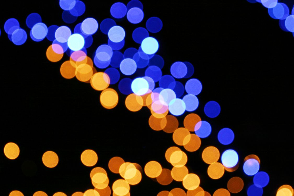 Blue and White Bokeh Lights. Wallpaper in 3072x2048 Resolution