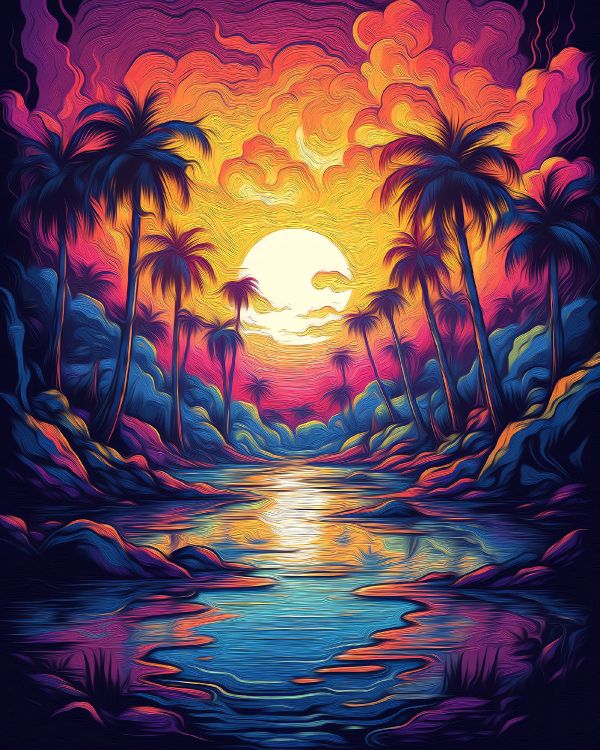 Artes Visuales, Agua, Afterglow, Entorno Natural. Wallpaper in 2000x2500 Resolution