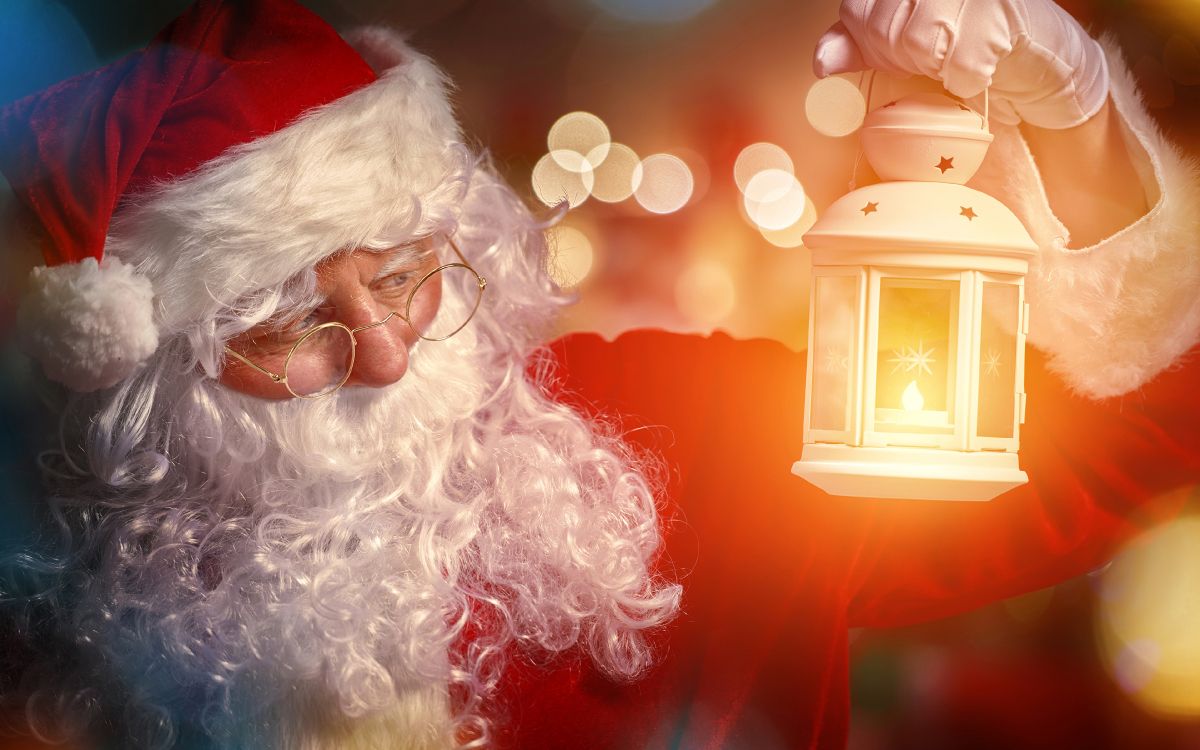 El Día De Navidad, Santa Claus, el Vello Facial, Navidad, Nochevieja. Wallpaper in 3840x2400 Resolution