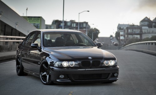 Image black bmw m 3 on road during daytime