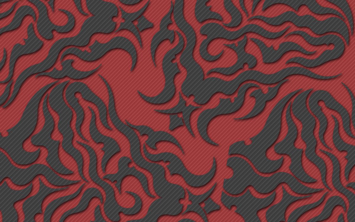 red and black zebra pattern textile