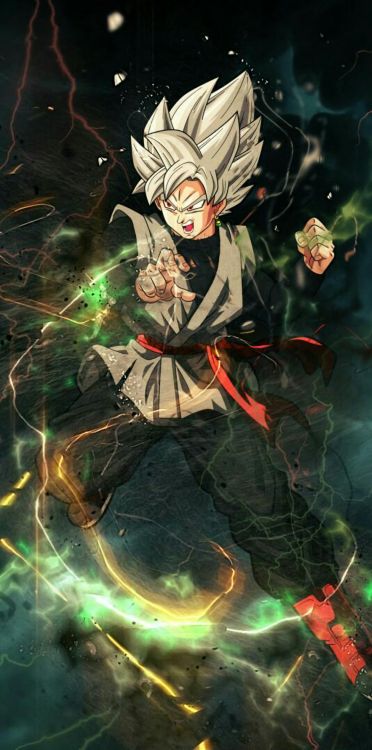 Goku, Zamasu, L'anime, Cartoon, Art. Wallpaper in 1070x2156 Resolution