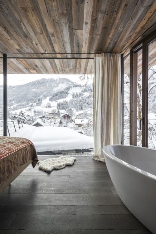 austrian winter home, chalet, house, Tyrol, winter