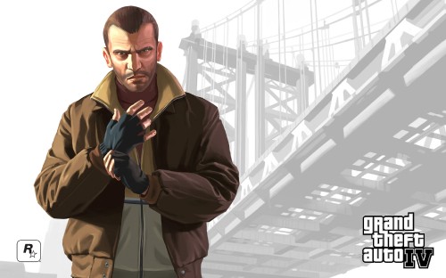 Image gta iv, niko bellic, outerwear, facial hair, jacket