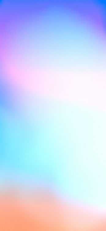 苹果, Ios, 彩虹, 紫罗兰色, 地平线 壁纸 1419x3072 允许