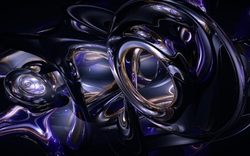 Image purple and gold abstract illustration