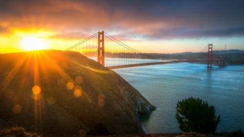 Image golden gate bridge san francisco california