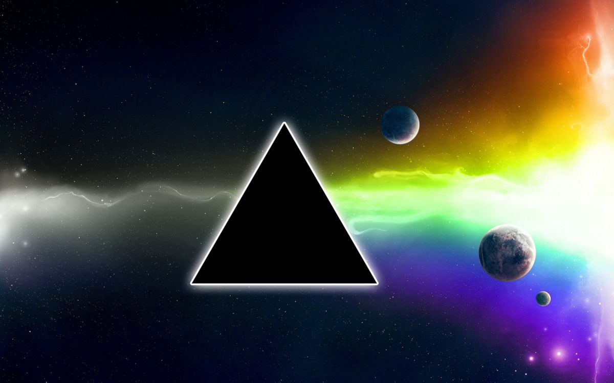Pink Floyd, Ambiente, Espacio, el Espacio Exterior, Triangulo. Wallpaper in 2304x1440 Resolution