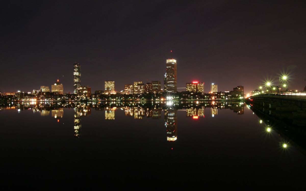 波士顿, 城市景观, 城市, 天际线, 大都会 壁纸 2560x1600 允许