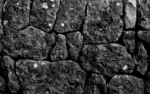 Image gray and black stone wall