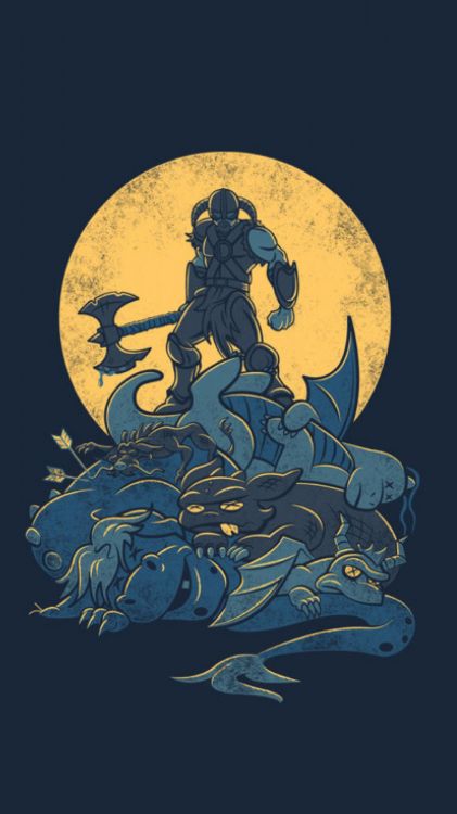 The Elder Scrolls v Skyrim, Arte, Circulo, Objeto Astronómico, de la Media Luna. Wallpaper in 2160x3840 Resolution