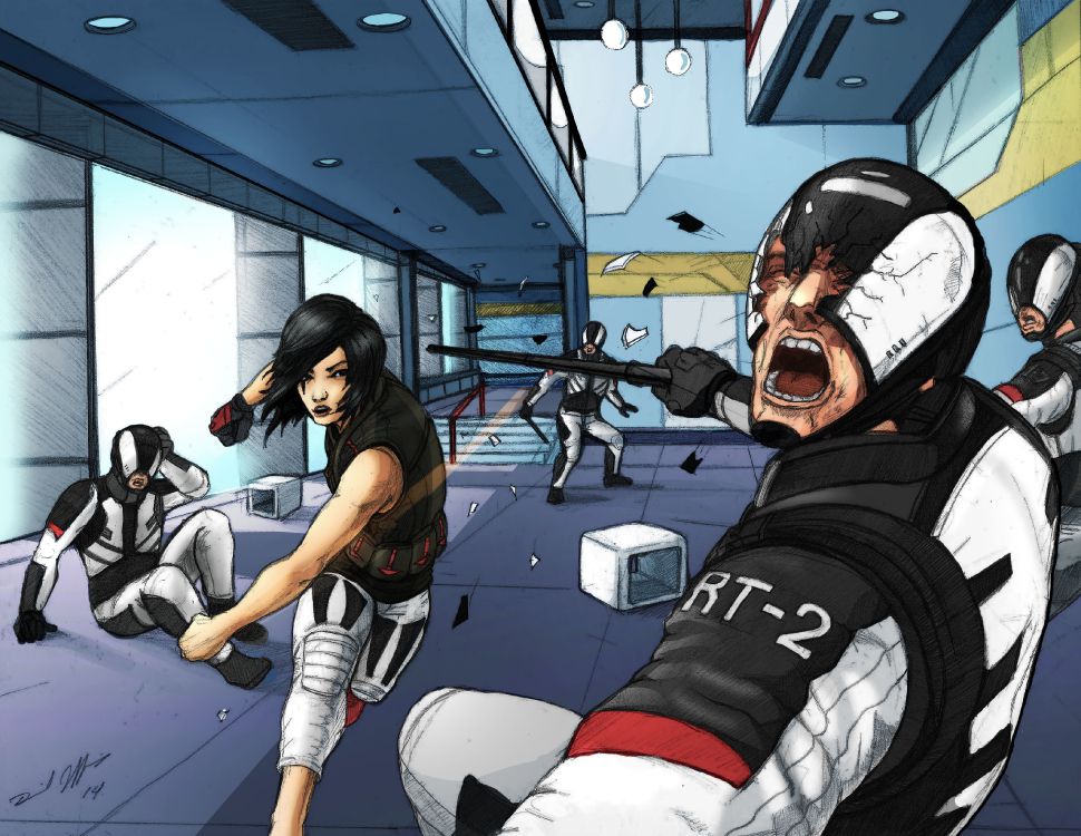 Mirrors Edge Catalyseur, Bord de Miroir, Connors de la Foi, Electronic Arts, Espace. Wallpaper in 3267x2525 Resolution