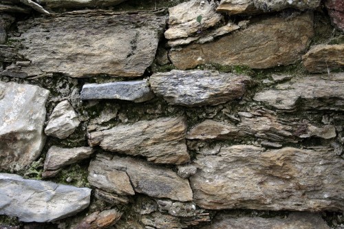 Image brown and gray rock formation