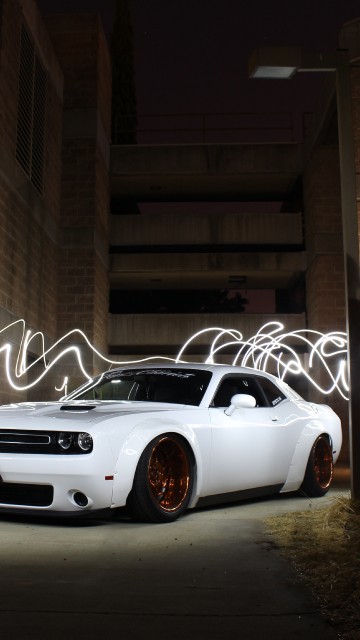Image cars, dodge challenger, muscle car, sports car, tire