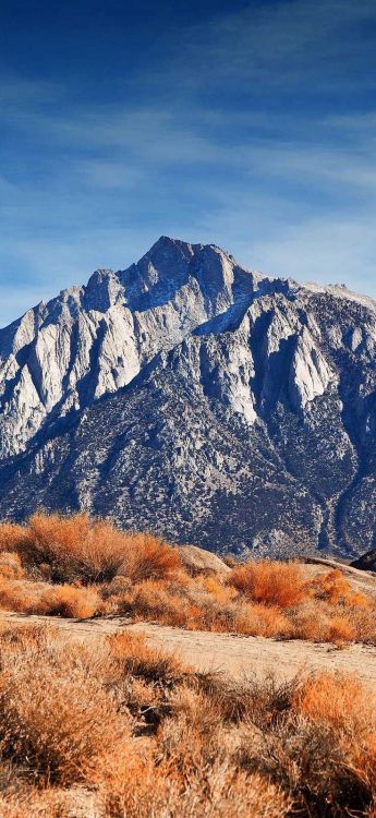 Ihr Nationaler Wald, Mount Whitney, Bergkette, Alabama Hills, Cloud. Wallpaper in 738x1600 Resolution