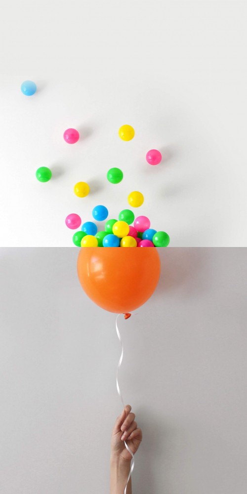 Image LG, LG G8 ThinQ, balloon, android, food