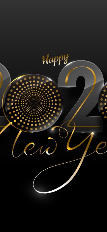 Image new year, digital art, art, gold, entertainment