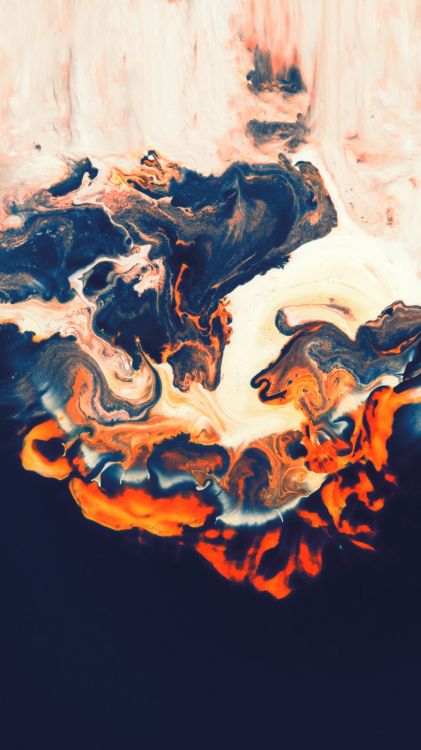 Android, Paranoider Android, Funkkopf, Orange, Kunst. Wallpaper in 1080x1920 Resolution