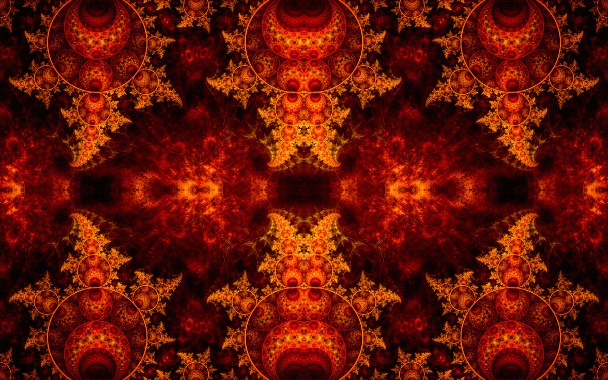 Diseño Floral Rojo y Dorado. Wallpaper in 3360x2100 Resolution