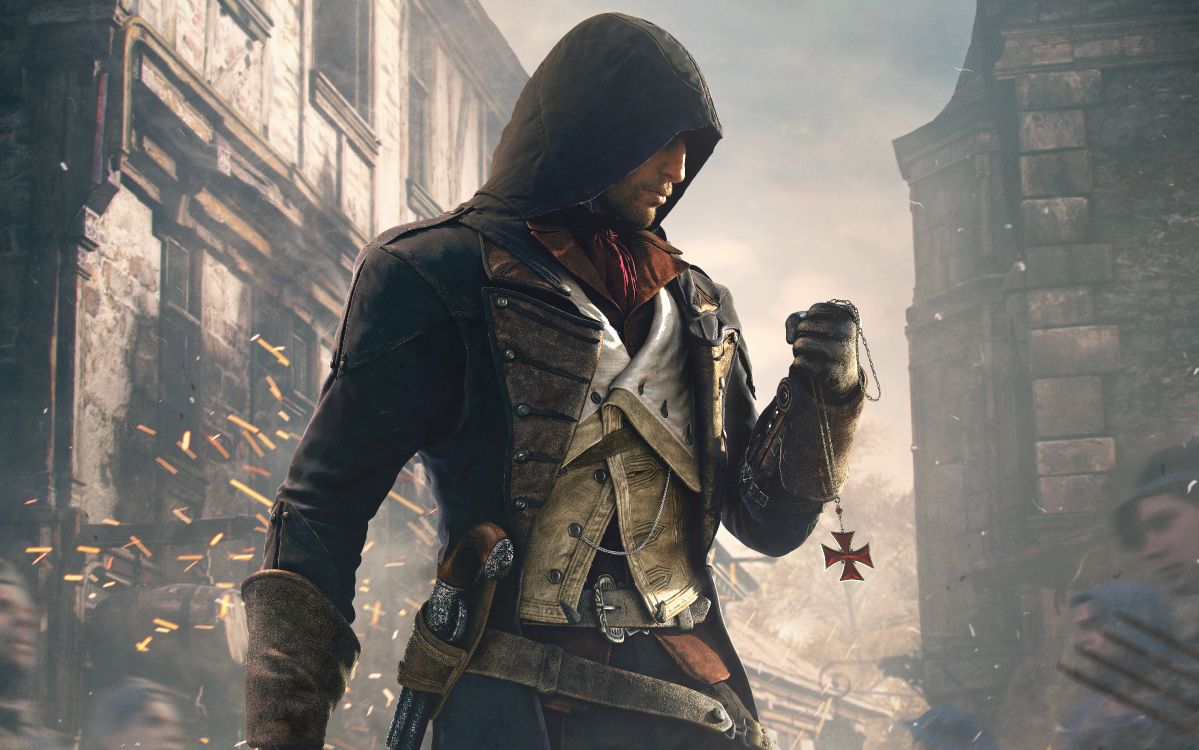 Assassins Creed Unity, Assassins Creed Syndicat, Arno Dorian, Ubisoft, Jeu Pc. Wallpaper in 5443x3402 Resolution