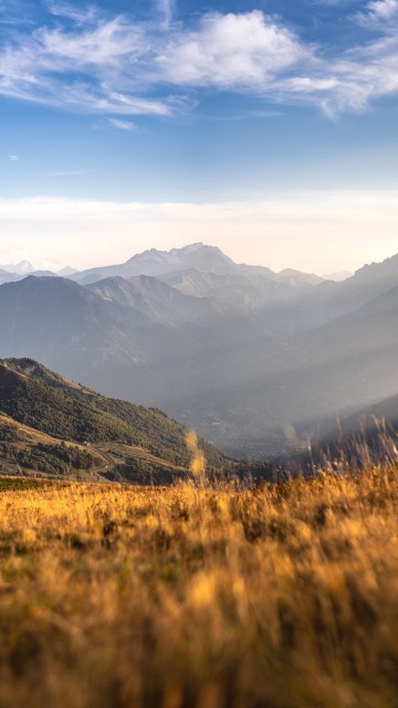 Image alps, cloud, mountain, natural landscape, plant