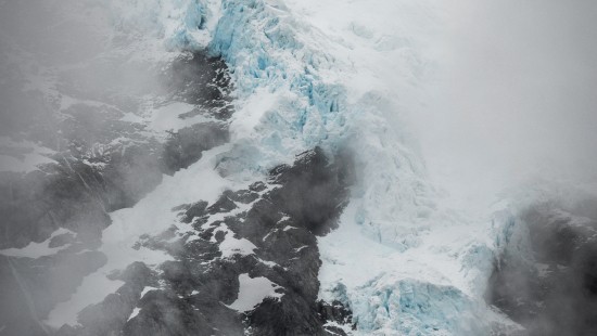 Image water, glacier, smoke, wave, sea