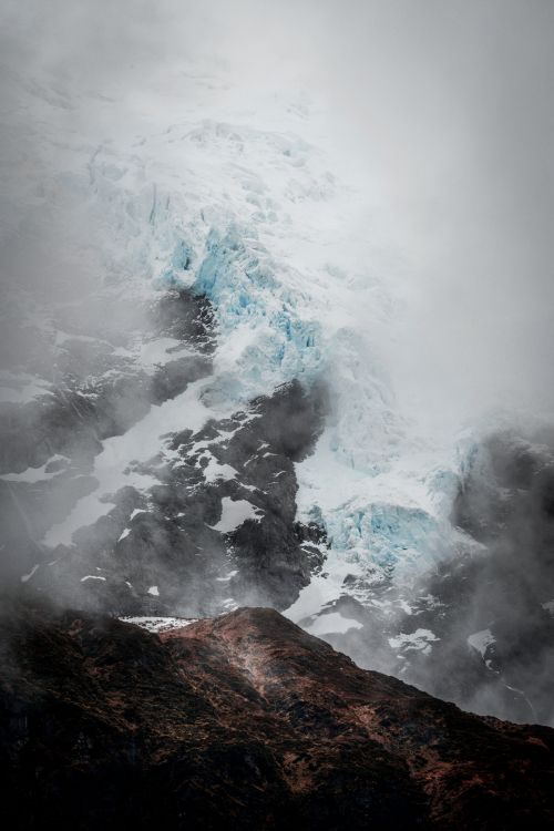 Wasser, Gletscher, Rauch, Welle, Meer. Wallpaper in 4912x7360 Resolution