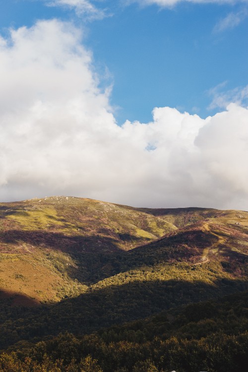 Image highland, mountainous landforms, mountain, cloud, hill