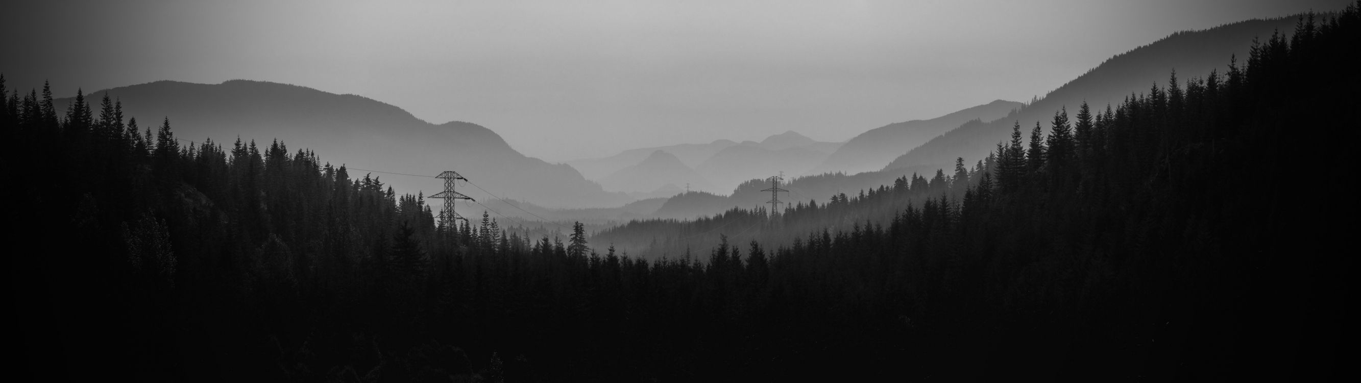 性质, 多山的地貌, 雾, 荒野, Windows10 壁纸 7680x2160 允许