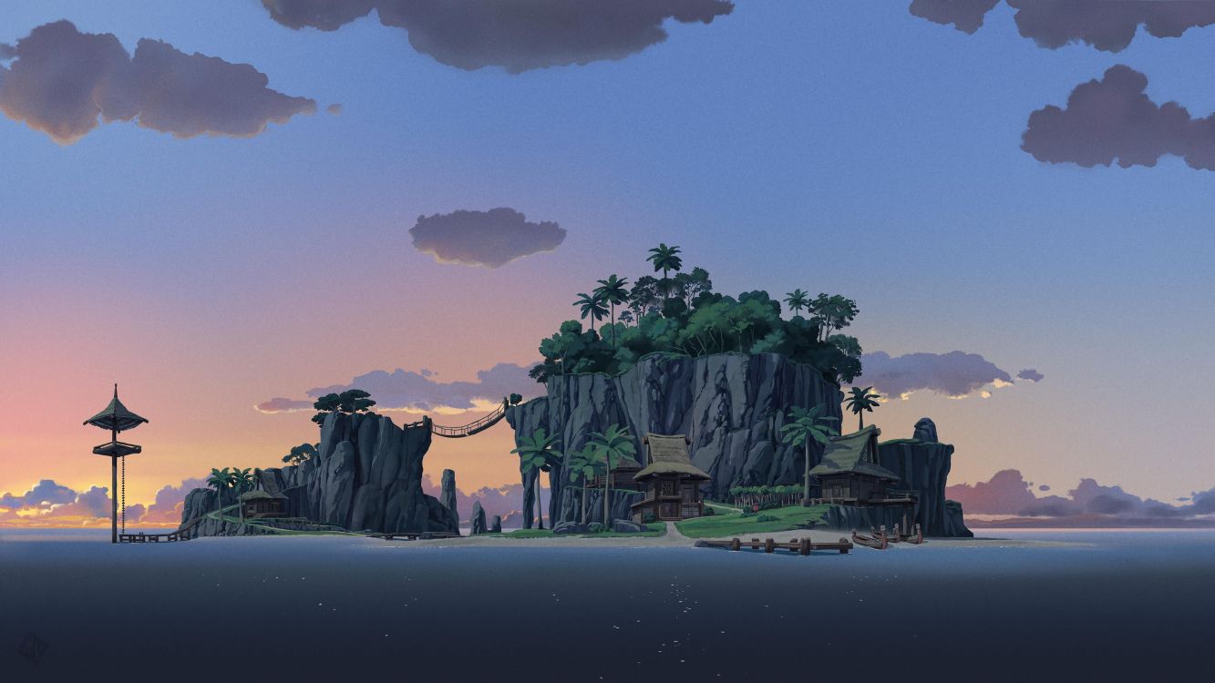 性质, 自然景观, Azure, 人体内的水, 生物群落 壁纸 3840x2160 允许