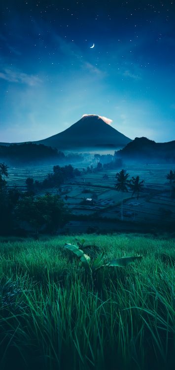Volcans de Bali, Le Mont Agung, Mont Batur, Retraite D'harmonie à Bali, Volcan. Wallpaper in 1421x3000 Resolution