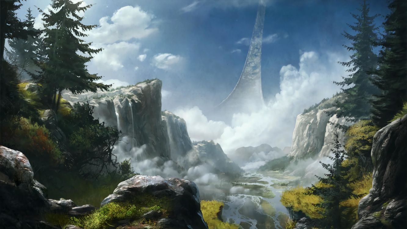 晕达, 晕3, 性质, 自然保护区, 水道 壁纸 3840x2160 允许