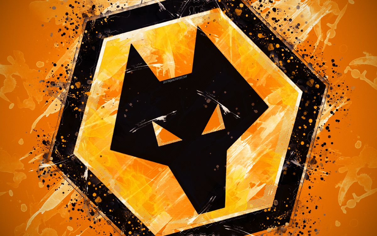 Wolverhampton Wanderers F C, orange, yellow, amber, graphic design