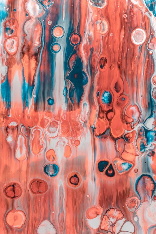 丙烯酸涂料, 艺术, 现代艺术, 橙色, 视觉艺术 壁纸 3832x5748 允许