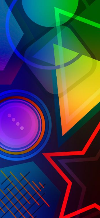 Apple, Graphisme, Smartphone, la Pureté de la Couleur, Art. Wallpaper in 1284x2778 Resolution