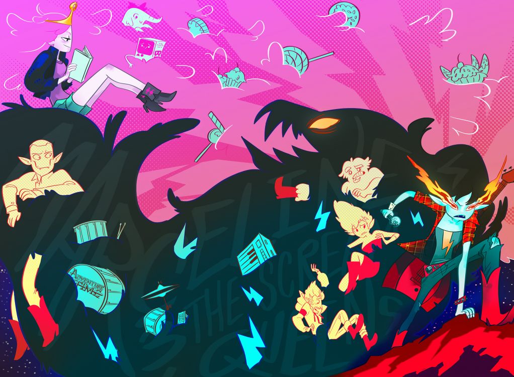 Illustration, Graphisme, Graphique, Art, Magenta. Wallpaper in 2532x1857 Resolution