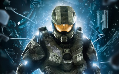 Image halo 4, master chief, pc game, action figure, machine