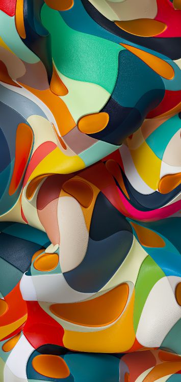 de Colores, el Arte Abstracto, Arte, Diseño, Textil. Wallpaper in 1516x3200 Resolution