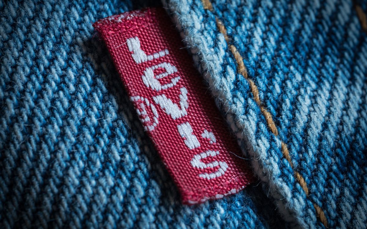 Jeans, Laine, Blue, Red, Tricot. Wallpaper in 2880x1800 Resolution