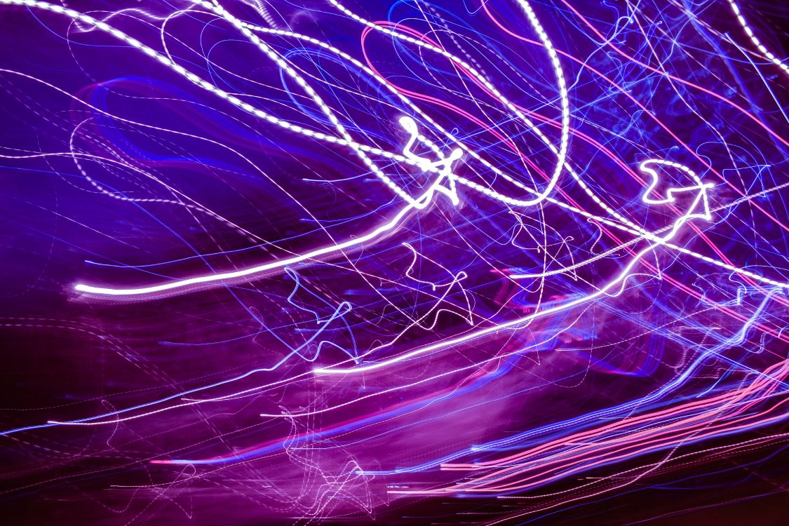 purple and white light digital wallpaper