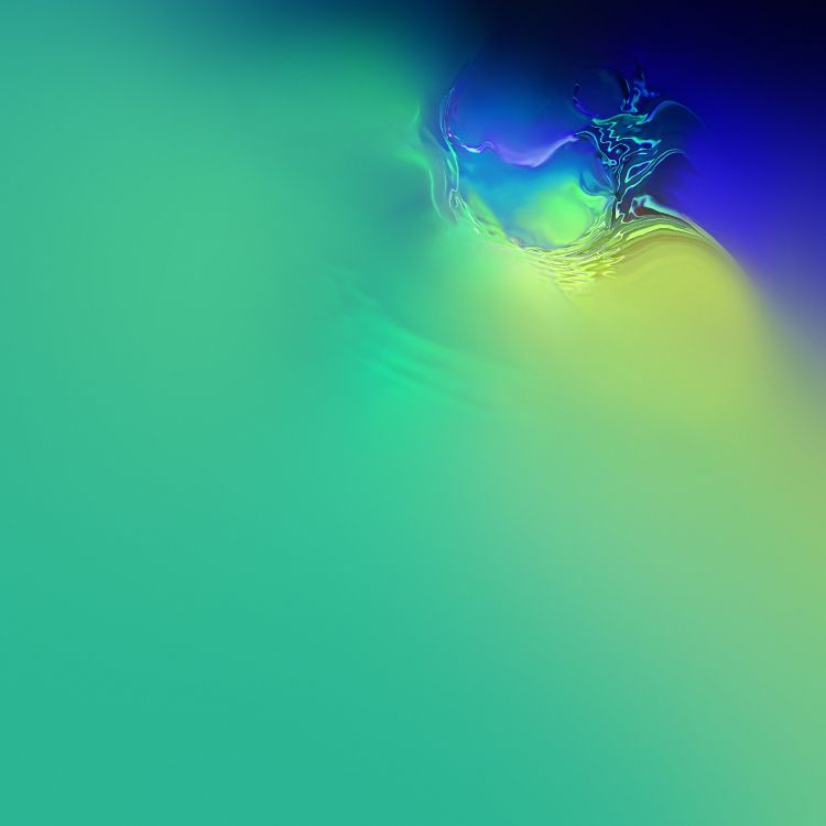 Green and Yellow Abstract Illustration. Wallpaper in 3040x3040 Resolution