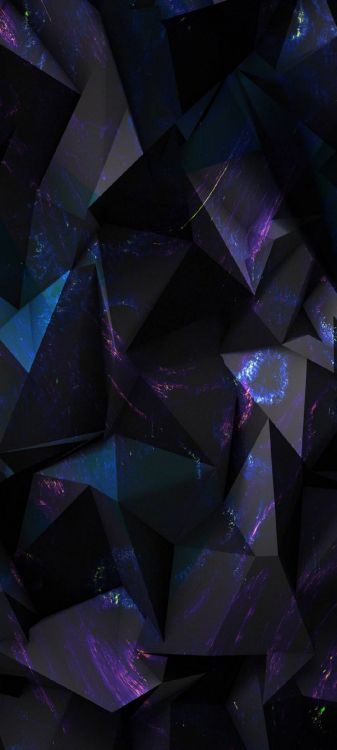 Morado, Triangulo, Violeta, Magenta, Arte. Wallpaper in 1080x2400 Resolution