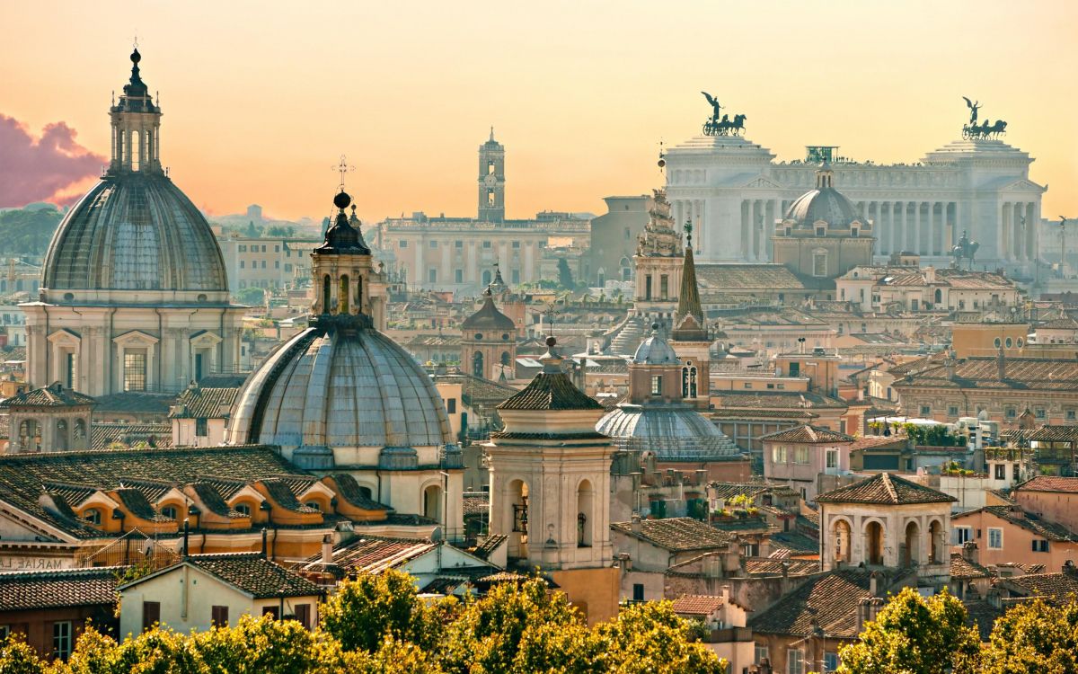 罗马, 里程碑, 城市, 大都会, 城市景观 壁纸 2880x1800 允许