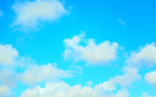 Image white clouds and blue sky during daytime