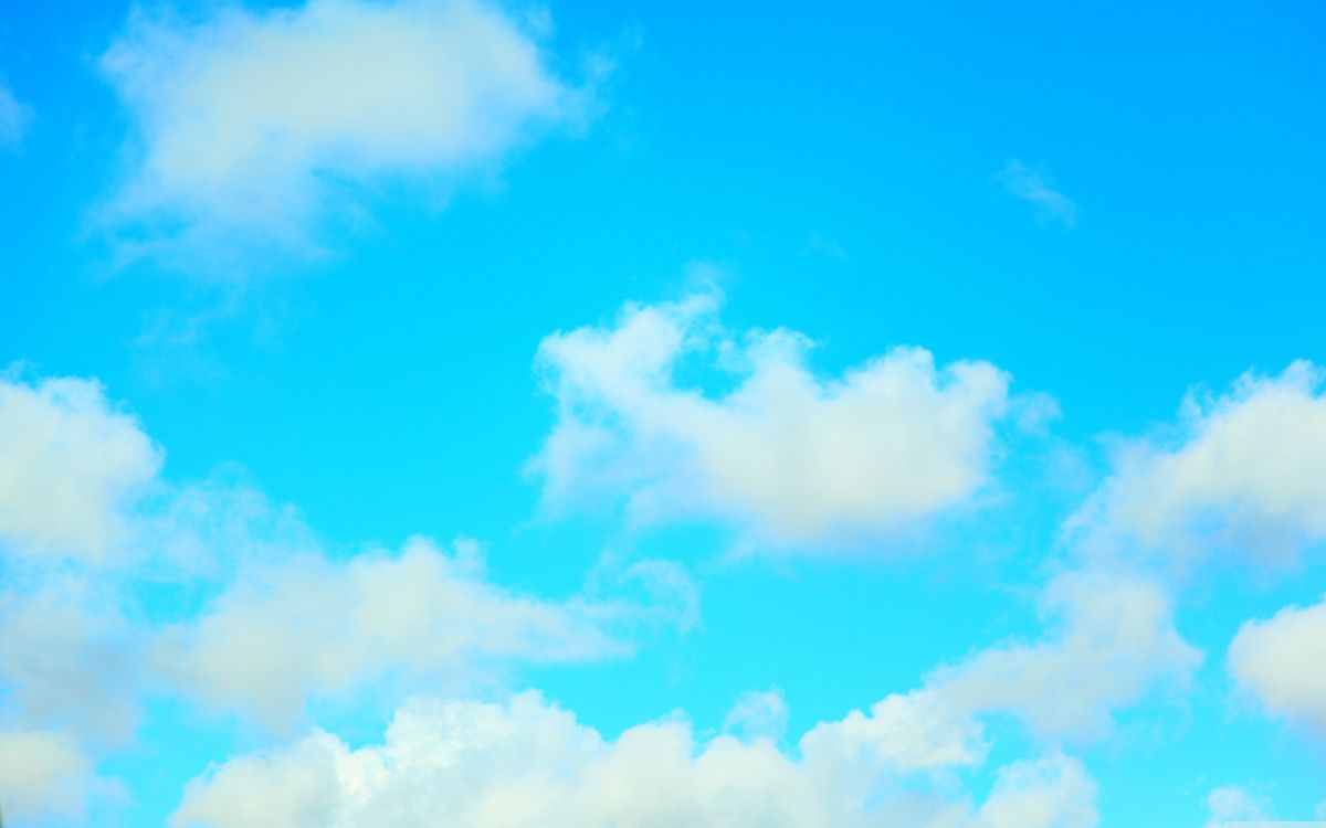 White Clouds and Blue Sky During Daytime. Wallpaper in 5120x3200 Resolution